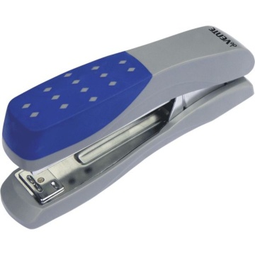 Степлер ATTOMEX 24/6, 26/6 до 25 л, пластик, серый с синим