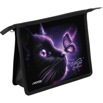 Папка д/тетрад. А5 (243x200x80) 1отд. молния сверху, пластик "Magic Dream",3D