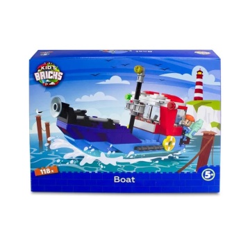 Конструктор пластм. Kids Brick's "Лодка"