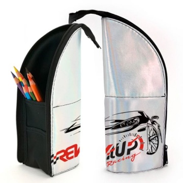 Пенал Rev it up - мягкий на молнии кож.зам Голография,210х85.ОНИКС