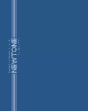 Тетрадь А5  96л ЛИН. Hatber "NEWtone PASTEL. Чернильное небо" софт-тач