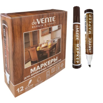 Маркер д.деревянных поверностей 1,5мм Орех