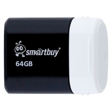 Флеш-драйв  64 GB USB 2.0 Smartbuy LARA Black