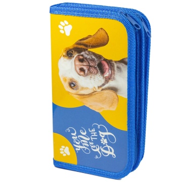 Пенал 2 отд. (190*105*50) молния, лам.картон "Собака"