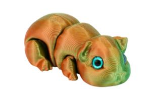 Игрушка 3D "Морская Свинка Бо" 6 см, цвет ассорти