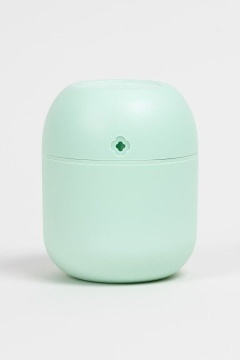 Ночник-увлажнитель воздуха 11*7см "Цветы" зеленый, портативный, USB