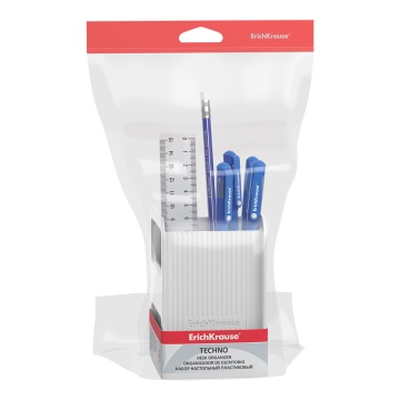 Набор настольный пластиковый ErichKrause Techno, Classic, ассорти из 3 цветов