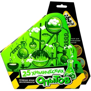 Набор для опытов Re-Агенты "25 химических опытов"