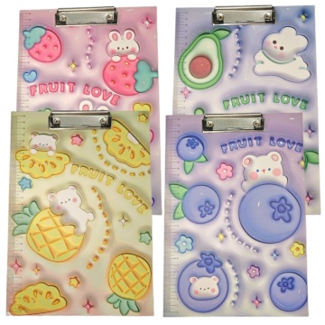 Клипборд Egoist "Фрукты" 31,5*22 см ассорти дизайнов