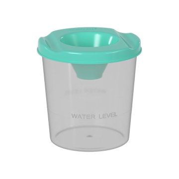 Стакан непроливайка  одинарный Pastel, мятный